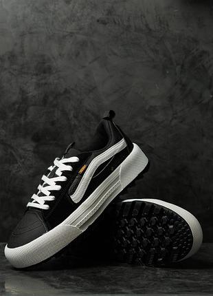 Vans old skool mte-1 gore-tex black white 3