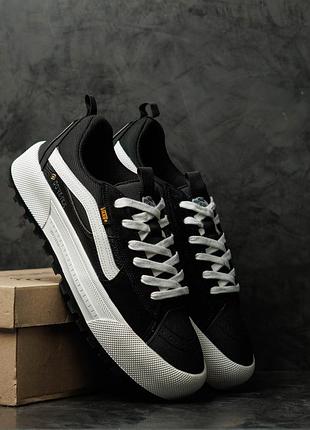 Vans old skool mte-1 gore-tex black white 5