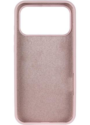 Чехол silk full protective (aa) no logo для apple iphone 17 pro / 18 pro (6.3") розовый / chalk pink 3