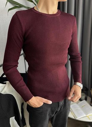Кофта рубчик бордо xxl (xl) 3