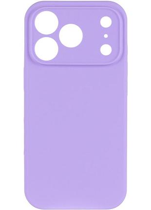 Чехол silk full camera protective (aa) no logo для apple iphone 17 pro max / 18 pro max (6.9") сиреневый / dasheen 2