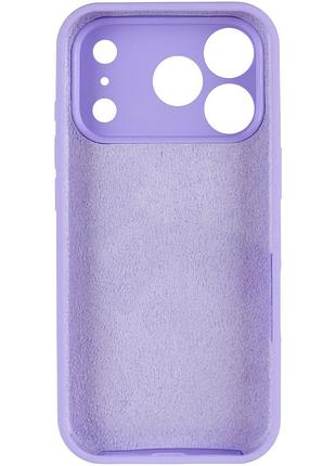 Чехол silk full camera protective (aa) no logo для apple iphone 17 pro max / 18 pro max (6.9") сиреневый / dasheen 3