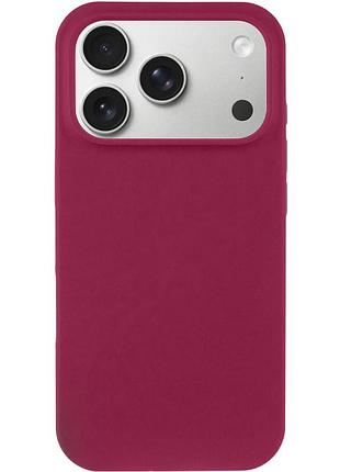 Чехол silk full protective (aa) no logo для apple iphone 17 pro / 18 pro (6.3") бордовый / maroon 2