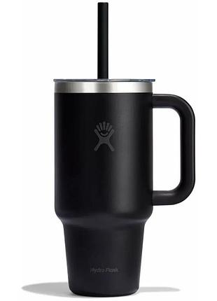 Термочашка hydro flask 950 ml travel tumbler clear lid