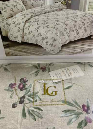 Евро комплект постельного белья laura grand serene oasis