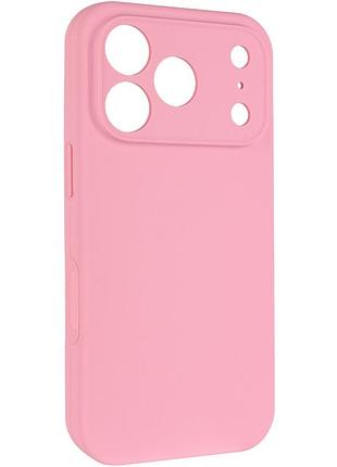 Чехол silk full camera protective (aa) no logo для apple iphone 17 pro / 18 pro (6.3") розовый / light pink