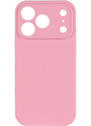 Чохол silk full camera protective (aa) no logo для apple iphone 17 pro / 18 pro (6.3") рожевий / light pink 2
