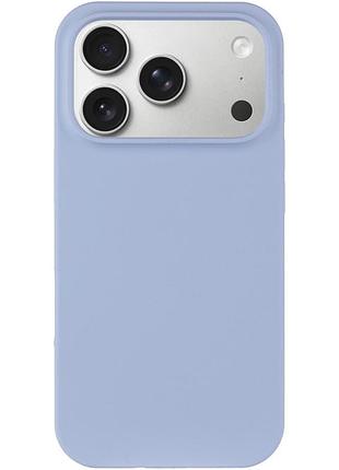 Чехол silk full protective (aa) no logo для apple iphone 17 pro / 18 pro (6.3") голубой / lilac blue 2
