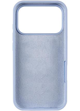 Чехол silk full protective (aa) no logo для apple iphone 17 pro / 18 pro (6.3") голубой / lilac blue 3