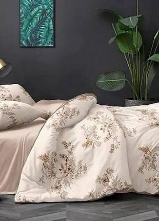 Бавовняний набір постільної білизни gold lux 200×220