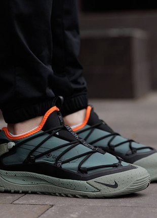 Мужские кроссовки nike acg terra antarktik low gore-tex найк асг терра хаки с подкладкой гортекс на осень