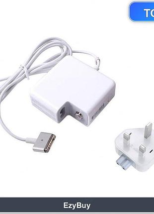 Блок питания uk adapter magsafe 2 85w a1424 белого цвета для macbook pro retina (2012-2014), t-образный разъем