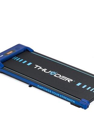 Беговая дорожка электрическая thunder idea-blue