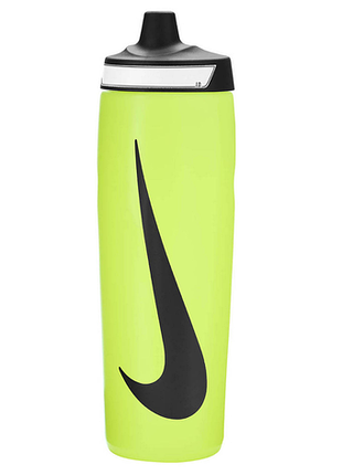 Бутылка nike refuel bottle 24 oz лимонный, черный уни 709 мл лучшая цена с быстрой доставкой по украине