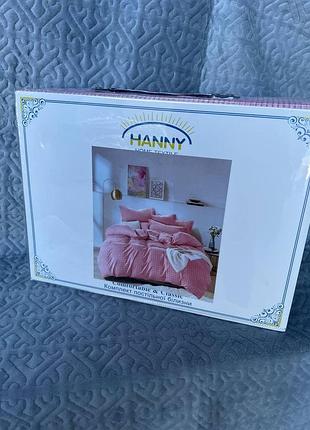 Евро комплект постельного белья hanny фланель cozy haven