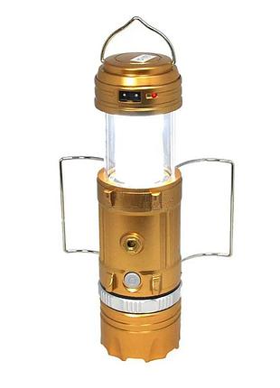 Фонарик для кемпинга hb-9699 золото