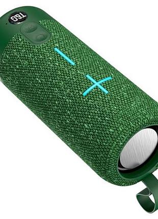 Колонка bluetooth c функцией speakerphone с радио tg619 зеленая