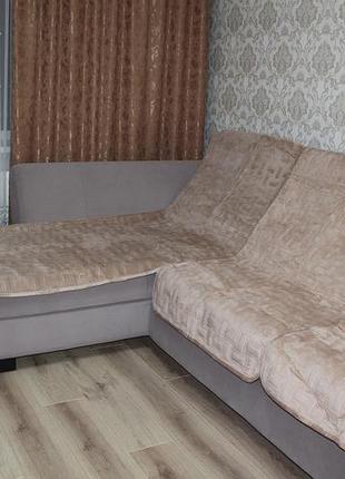 Покривало на кутовий диван різні квітка філософія.