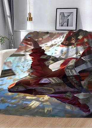 Плед 3d бумажный дом 12471 160х200 см