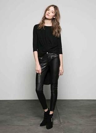 Блузка женская р.s (укр.44) черная 2108168800 тм bershka