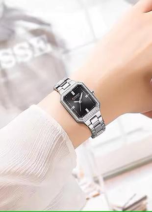 Curren 9102 silver-black 2