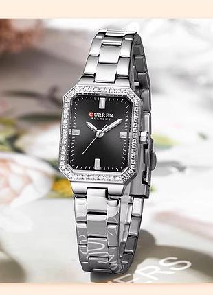 Curren 9102 silver-black 3