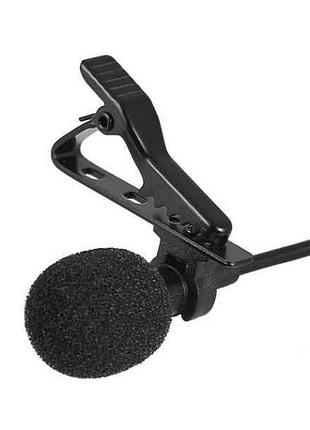 Микрофон петличный для смартфона lavalier microphone jh-043-a 3.5 aux