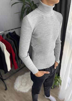 Гольф рубчик серый xxl (xl) 6