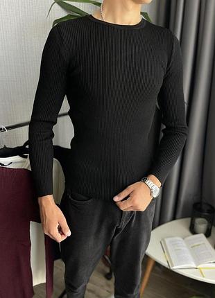 Кофта рубчик черный xxl (xl) 5