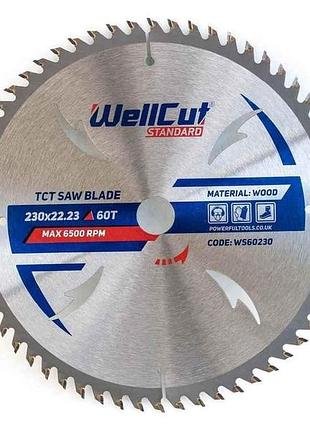 Диск пылающий 230мм 22,23мм 60т тм wellcut