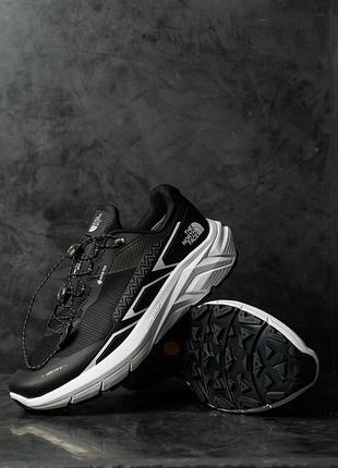 The north face vectiv gore-tex black white 3