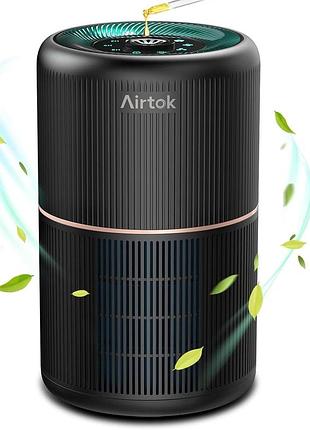 Очисник повітря airtok air purifier ap0601 10 вт електричний очисник з hepa фільтром і таймером