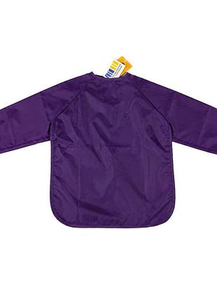 Фартук для творчества с рукавами те12415(violet) без рисунка, рост 104 см