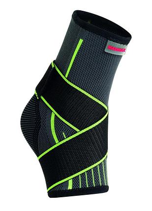 Бандаж на голеностоп madmax mfa-285 3d compressive ankle support with strap (1 шт.) m, для тренировок и восстановления, для спорта