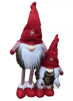 Фигура новогодняя stenson gnome r95924 19467 62 см