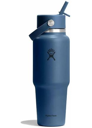 Термопляшка hydro flask 950 ml wide flex straw travel bottle