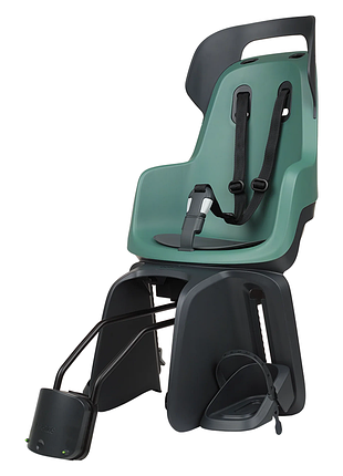 Детское велокресло bobike go frames rs reclining system - rear bicycle seat for frame peppermint лучшая цена с быстрой доставкой