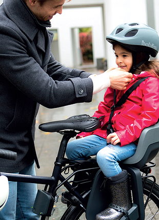 Детское велокресло bobike go frames rs reclining system - rear bicycle seat for frame peppermint лучшая цена с быстрой доставкой 8