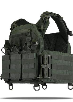 Плитоноска kiborg gu gen.2 + съемная панель для трех магазинов лучшая цена с быстрой доставкой по украине