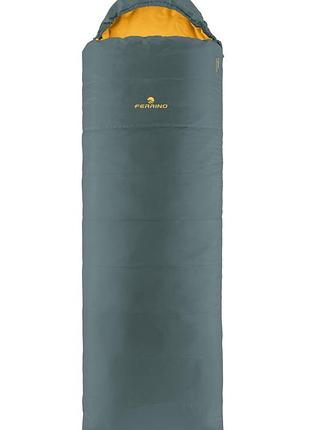 Спальный мешок ferrino lightech shingle sq 0°c dark зеленый left (86266rvvs), для отдыха на природе, для кемпинга, для путешествий