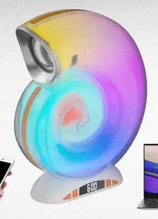 Лампа настільна з колонкою bluetooth та rgb-підсвічуванням l39 mini