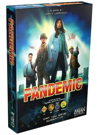 Настільна гра пандемія + правила українською / pandemic