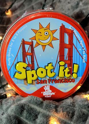 Настільна гра spot it! dobble - сан франциско / san francisco