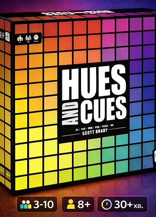 Настольная игра hues and cues / угадывание цветов