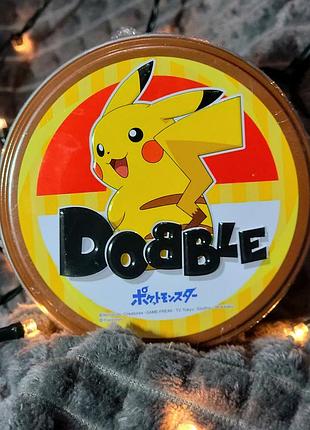 Настільна гра spot it! dobble - покемони / пікачу / pikachu / pokemon
