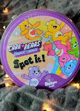 Настільна гра spot it! dobble - дбайливі ведмеді / care bears