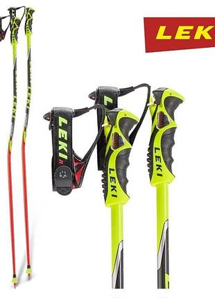 Палки горнолыжные leki titanium carbon gs