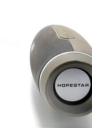Портативна bluetooth колонка hopestar h27 з вологозахистом сіра