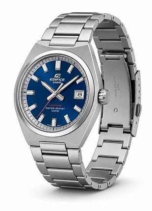 Мужские часы casio edifice efb-109d-2a со стальным браслетом и синим циферблатом
