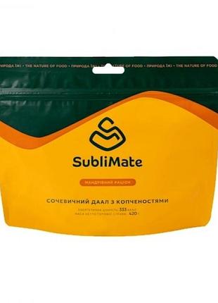 Чечевичный даал с копченостями sublimate